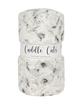 2 Yard Cuddle Cuts Snowy Owl - Alloy