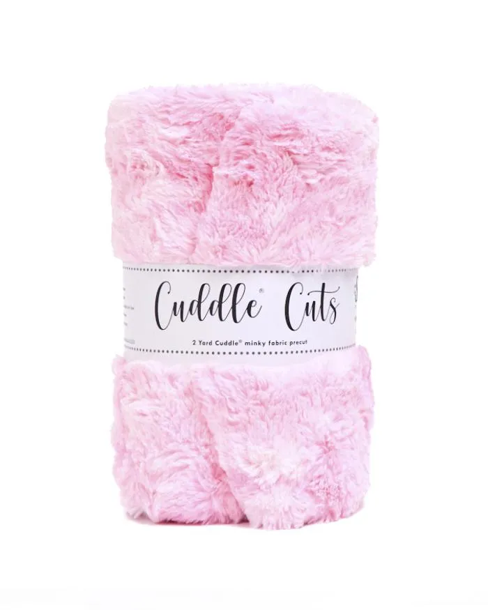 2 Yard Luxe Cuddle Cuts Galaxy - Blush