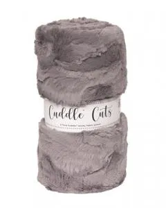 2 Yard Luxe Cuddle Cuts Hide - Graphite