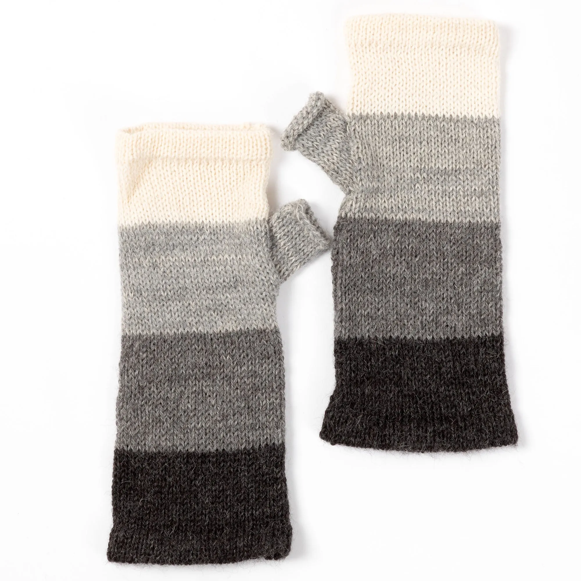 Alpaca Fingerless Mittens | Handmade, Fair Trade, 100% Alpaca Fiber