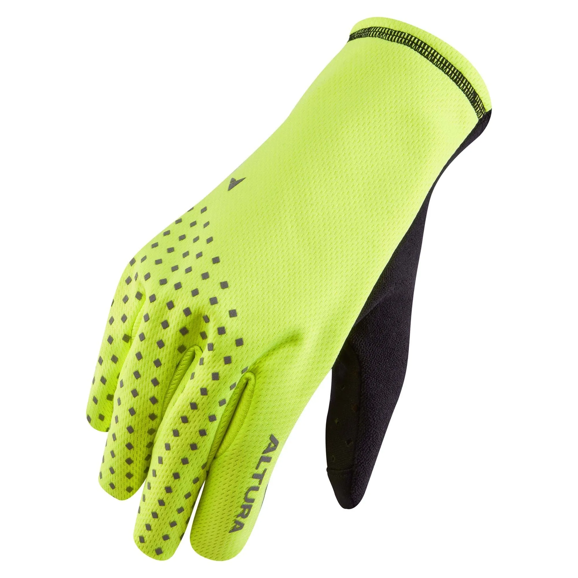 Altura Nightvision Unisex Windproof Fleece Cycling Gloves 2021: Yellow 2Xl