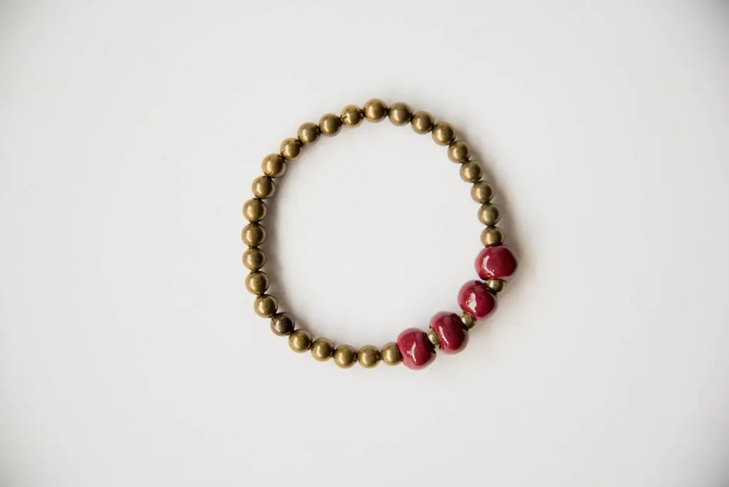 Bel Koz Simple Clay Bracelet