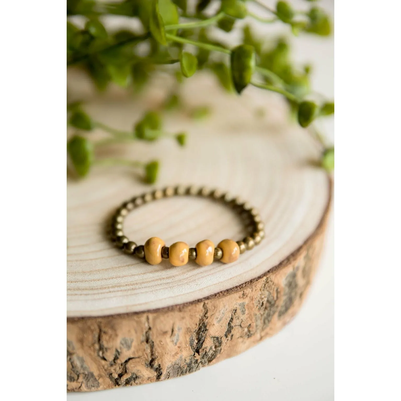 Bel Koz Simple Clay Bracelet