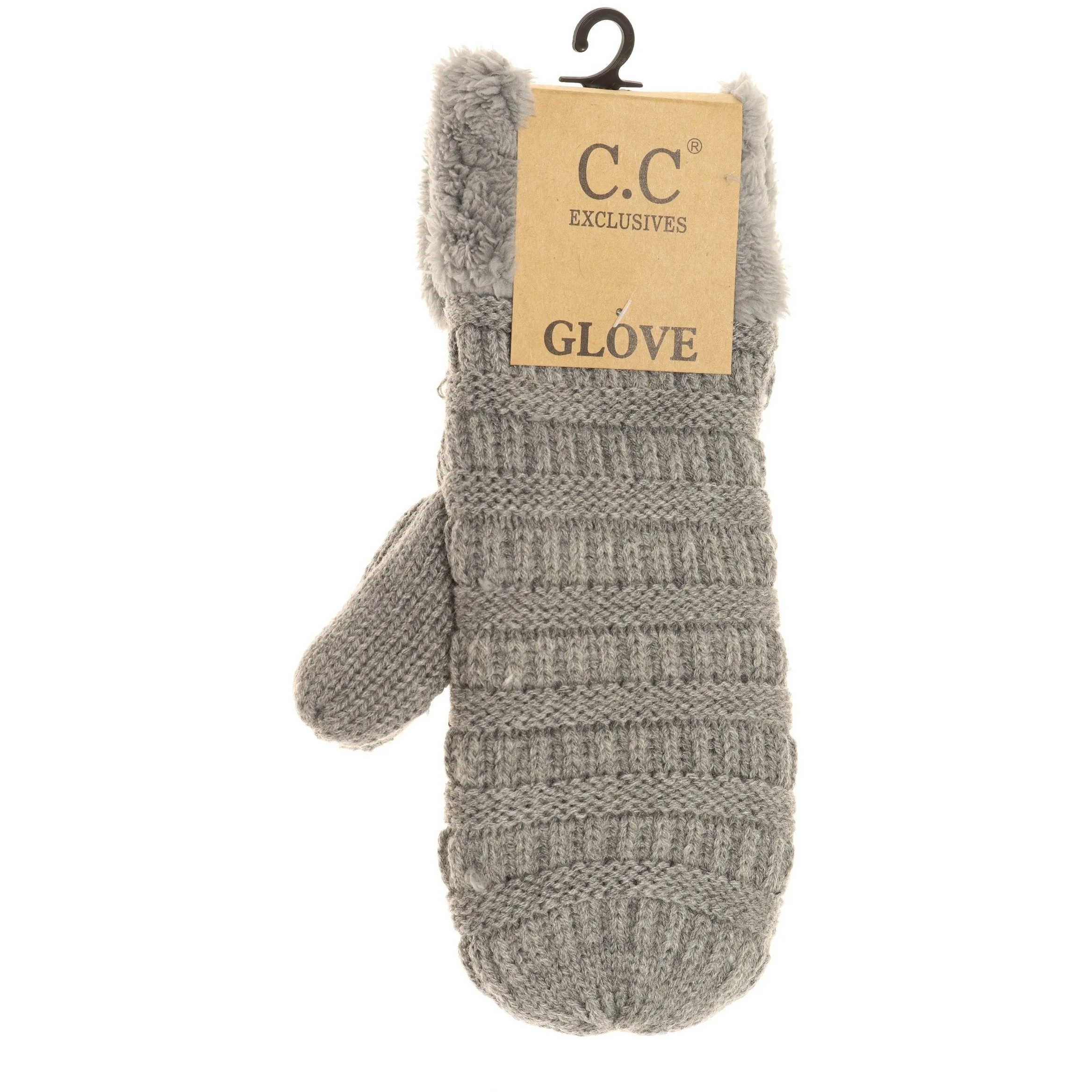 CC Knit Mittens - Solid