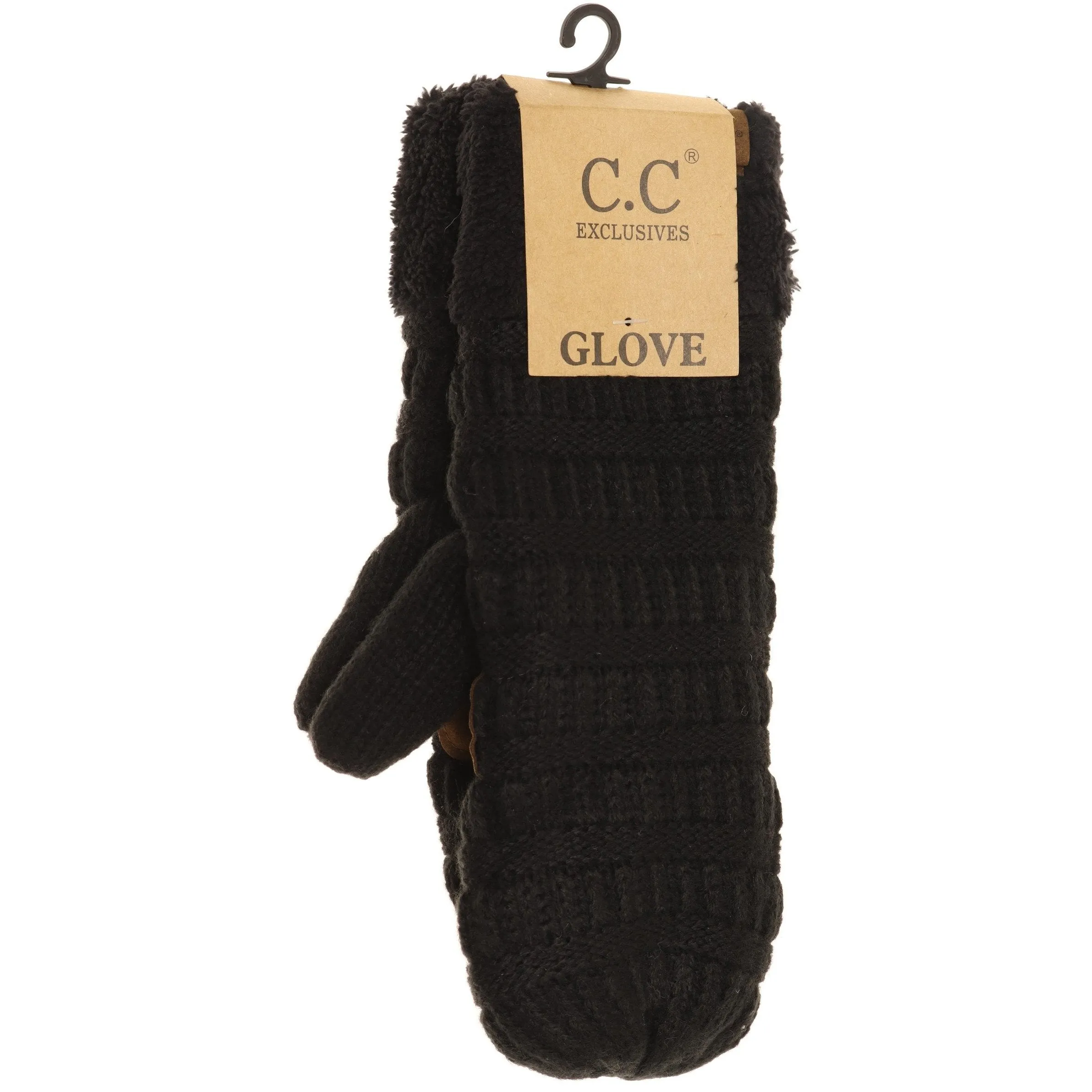 CC Knit Mittens - Solid