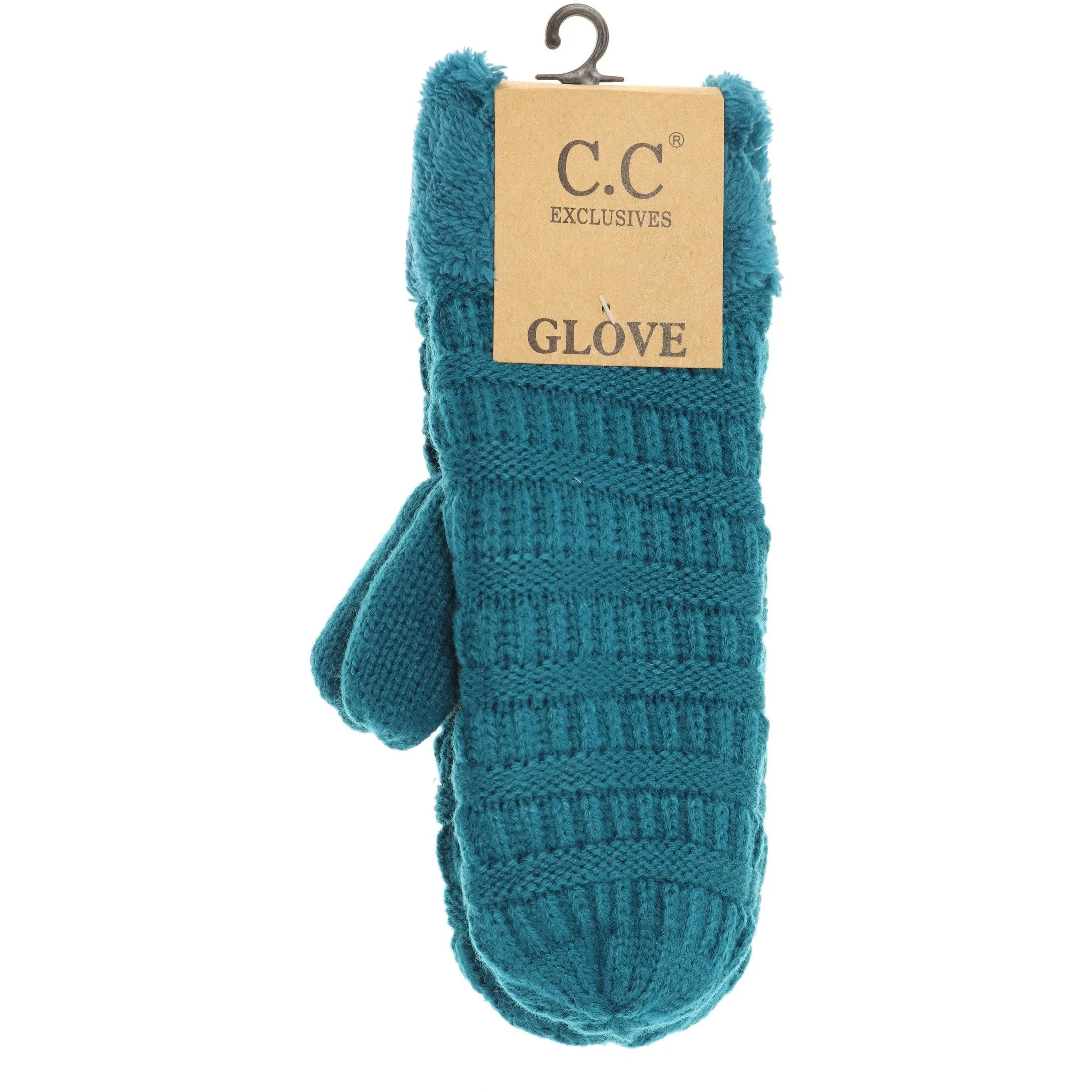 CC Knit Mittens - Solid