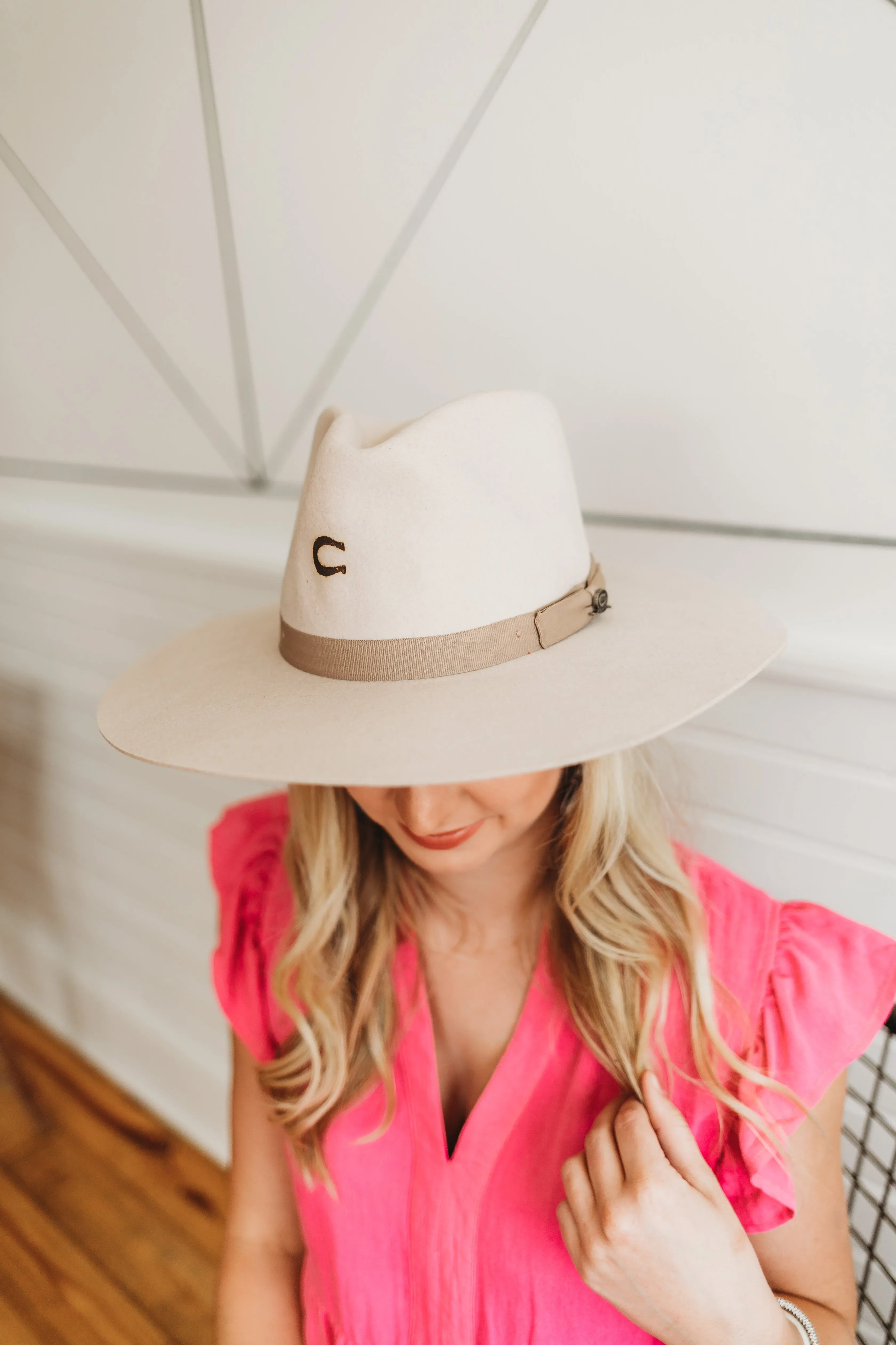 Charlie 1 Horse | Highway Wool Felt Hat in Silverbelly