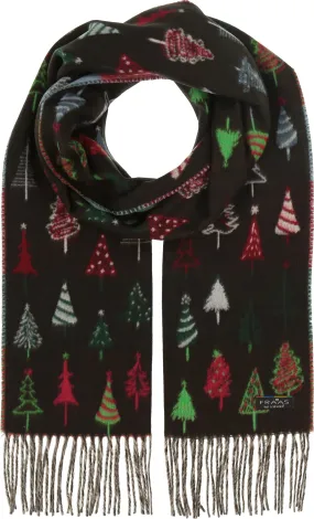 Colourful Fir Trees Cashmink Scarf