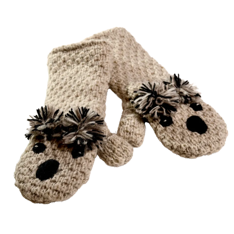 Crochet Koala Mittens