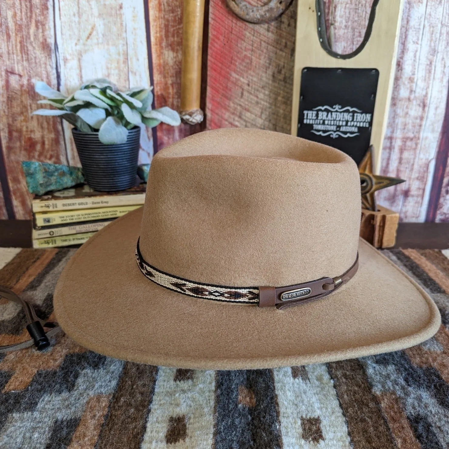 Crushable Wool Hat the “Ashley” by Stetson   OWASHY-813279