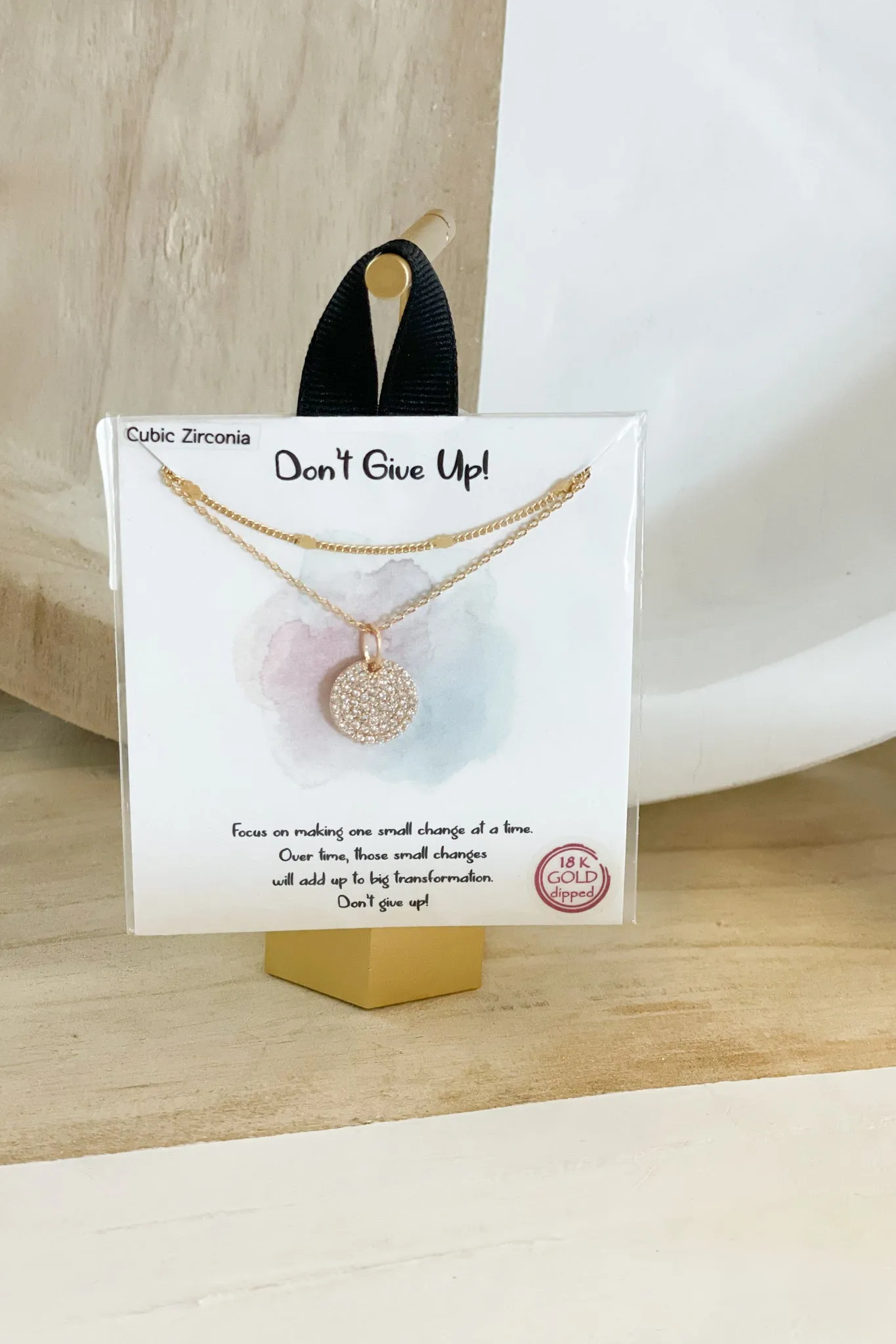 Don't Give Up Necklace