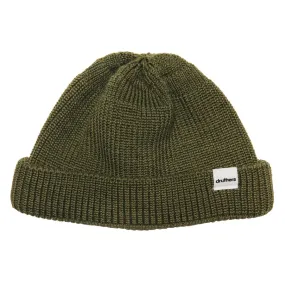 Druthers NYC Merino Wool Dockworker Hat - Olive