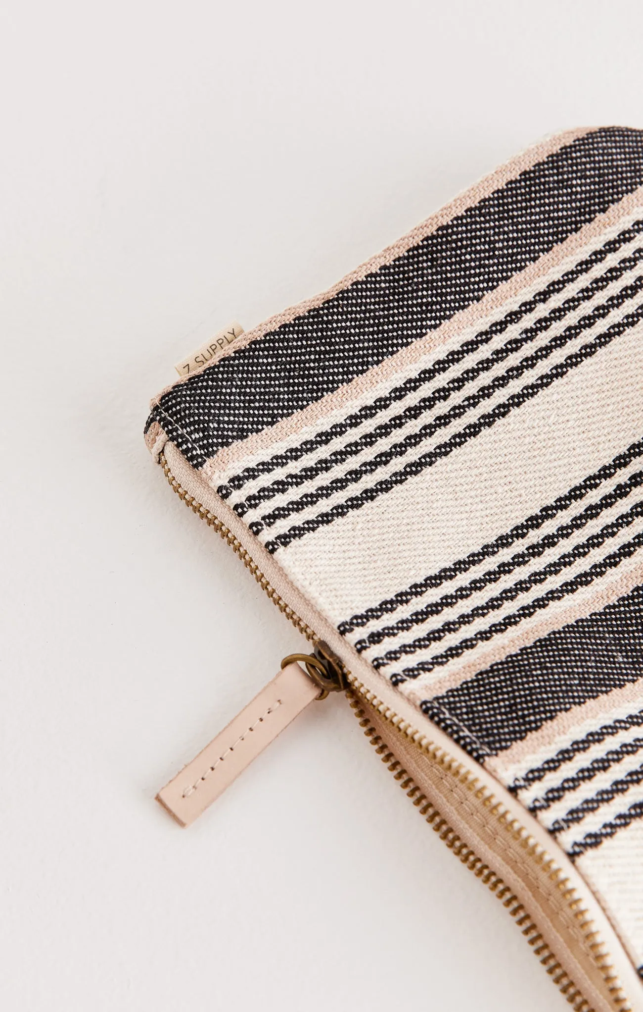 Ella Stripe Large Pouch