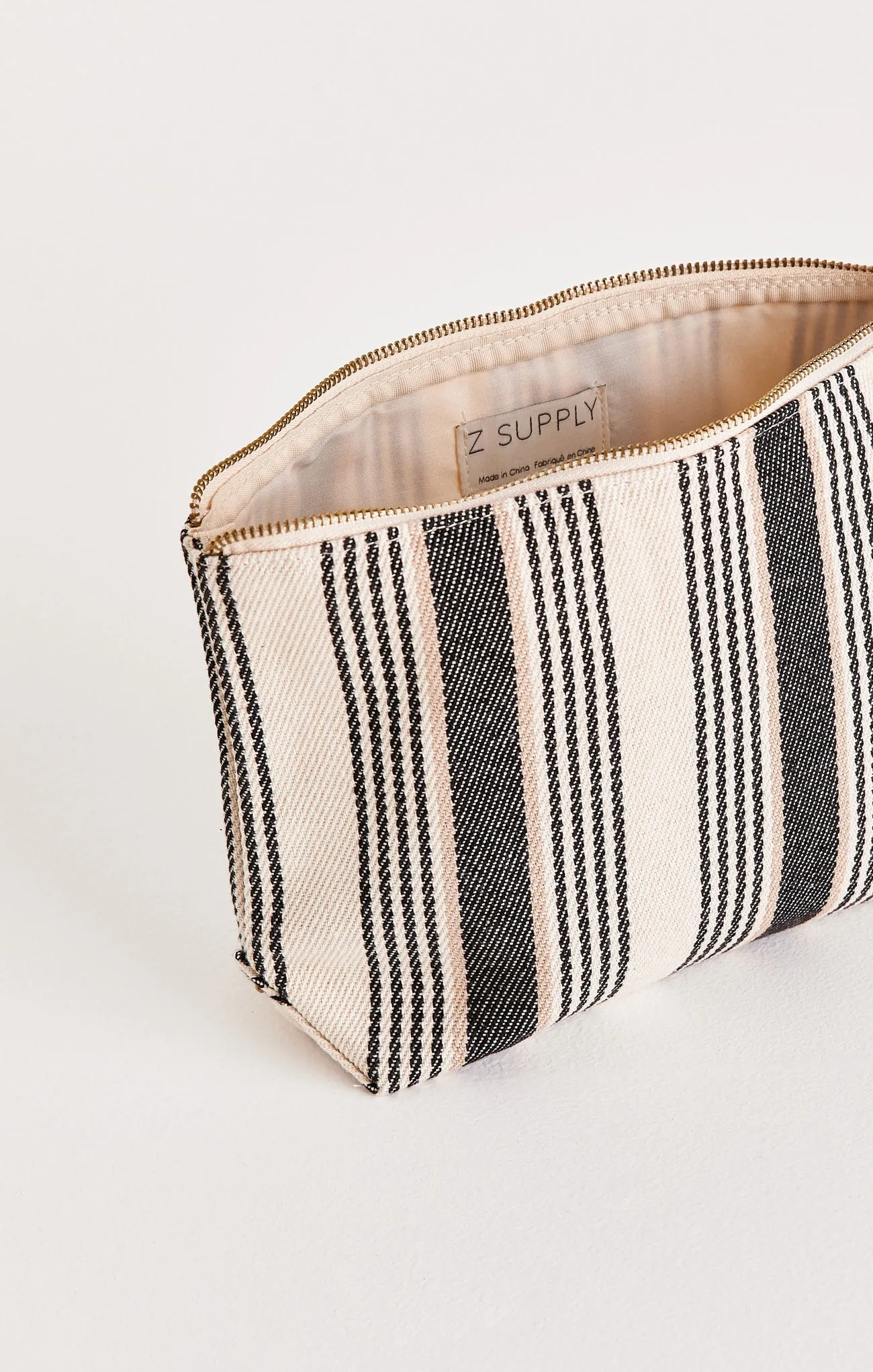 Ella Stripe Large Pouch