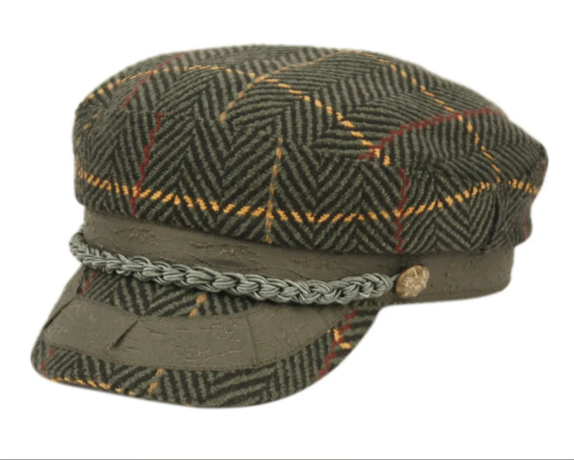 Epoch Hats Herringbone Wool Greek Fisherman's Hat