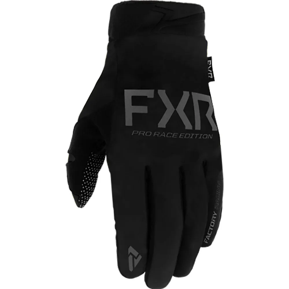 FXR Cold Cross Ultra Lite Snowmobile Gloves Black Ops