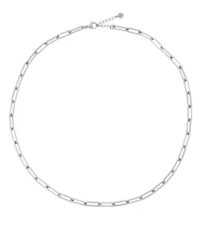 Ivy Chain Necklace L Steel