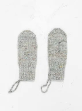 Knitted Mittens Grey