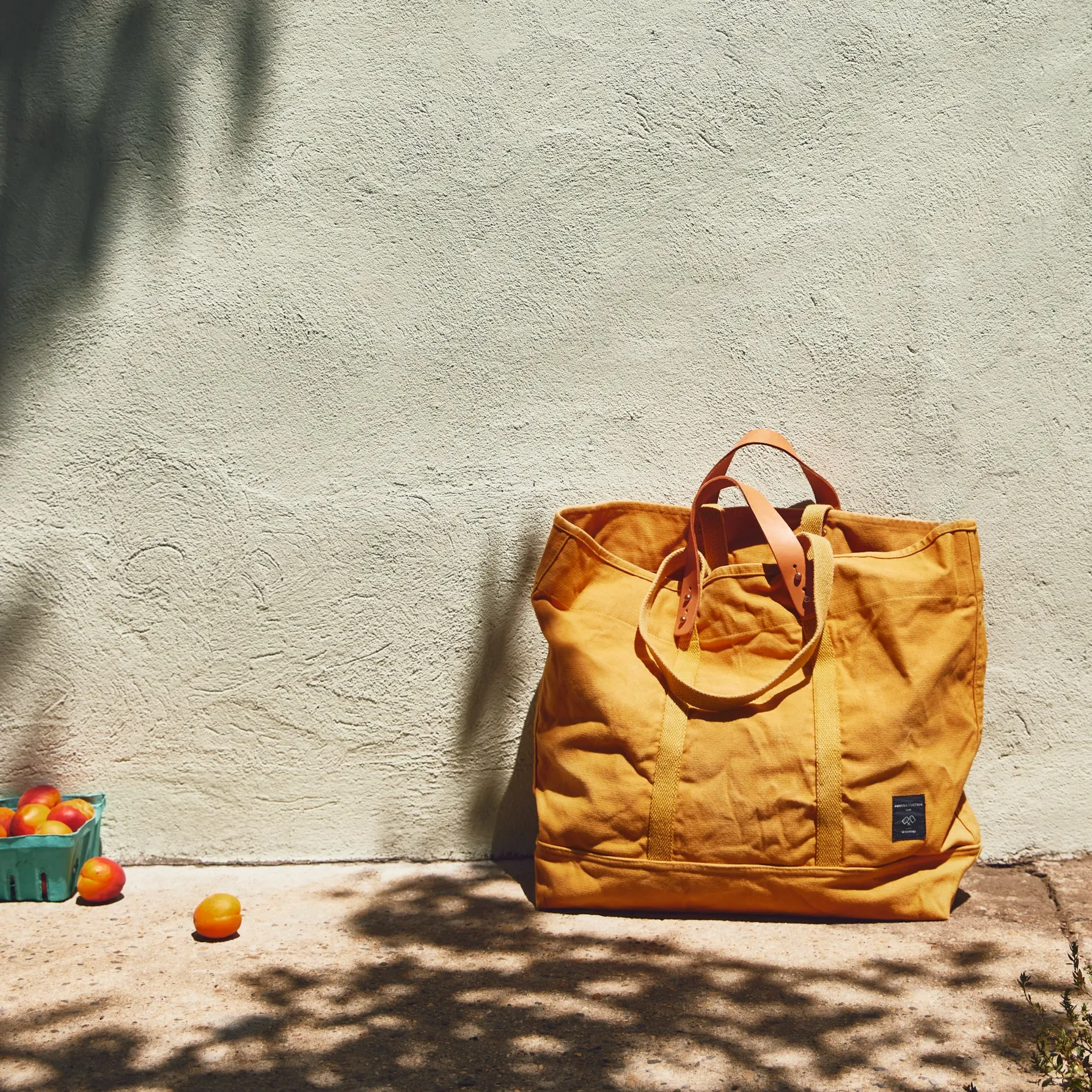 Large East West Tote | Mustard Seed