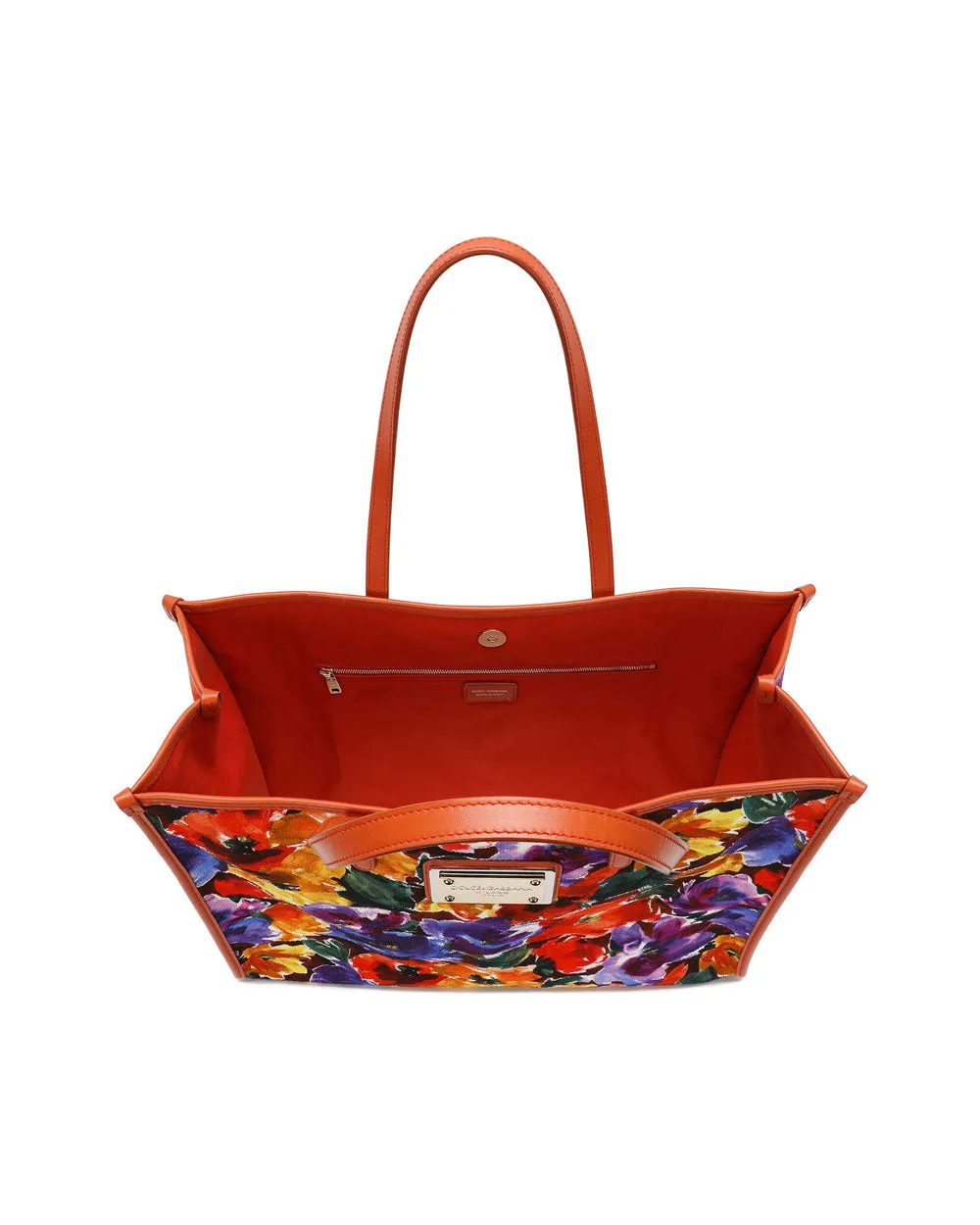 Large Floral Shopper