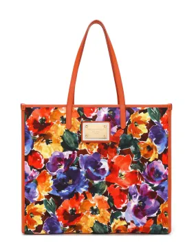 Large Floral Shopper