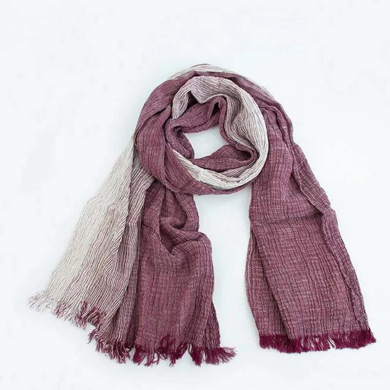 Men's Spring/Summer Casual Cotton Scarf