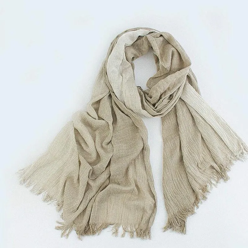 Men's Spring/Summer Casual Cotton Scarf