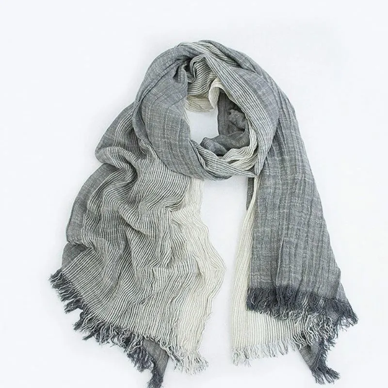 Men's Spring/Summer Casual Cotton Scarf