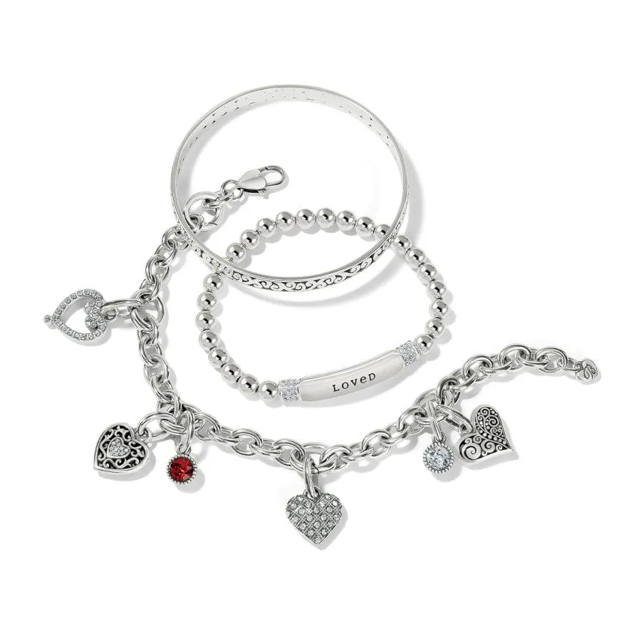 Meridian Love Petite Stretch Bracelet