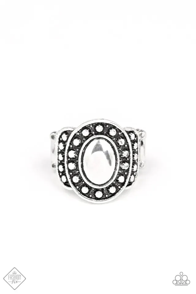 Paparazzi Ring ~ Stacked Stunner - Silver