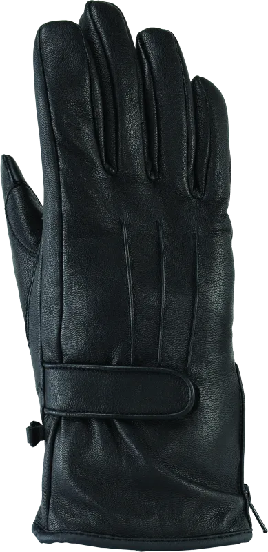 River Road Taos Cold Weather Gloves Black Womens - Small