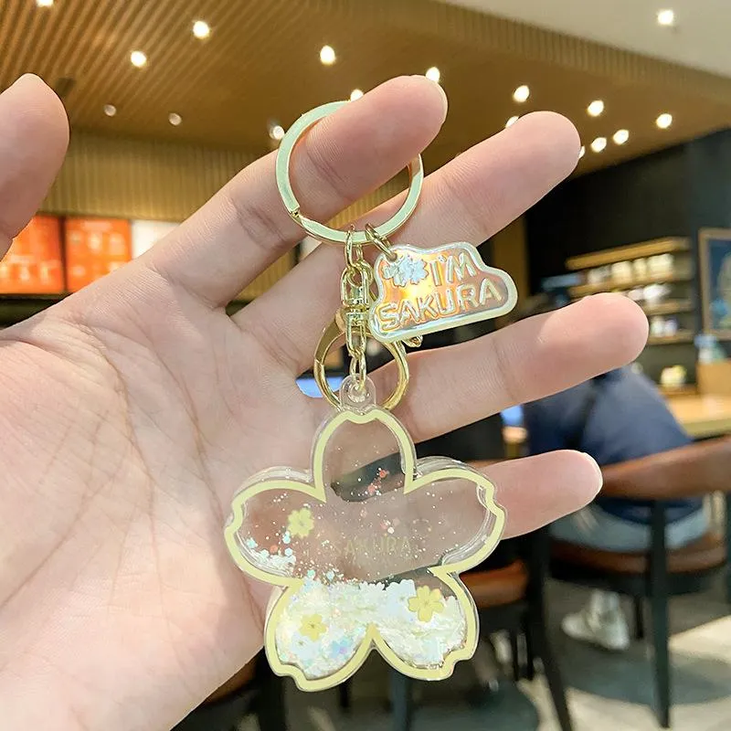 Simple Sakura Keychains