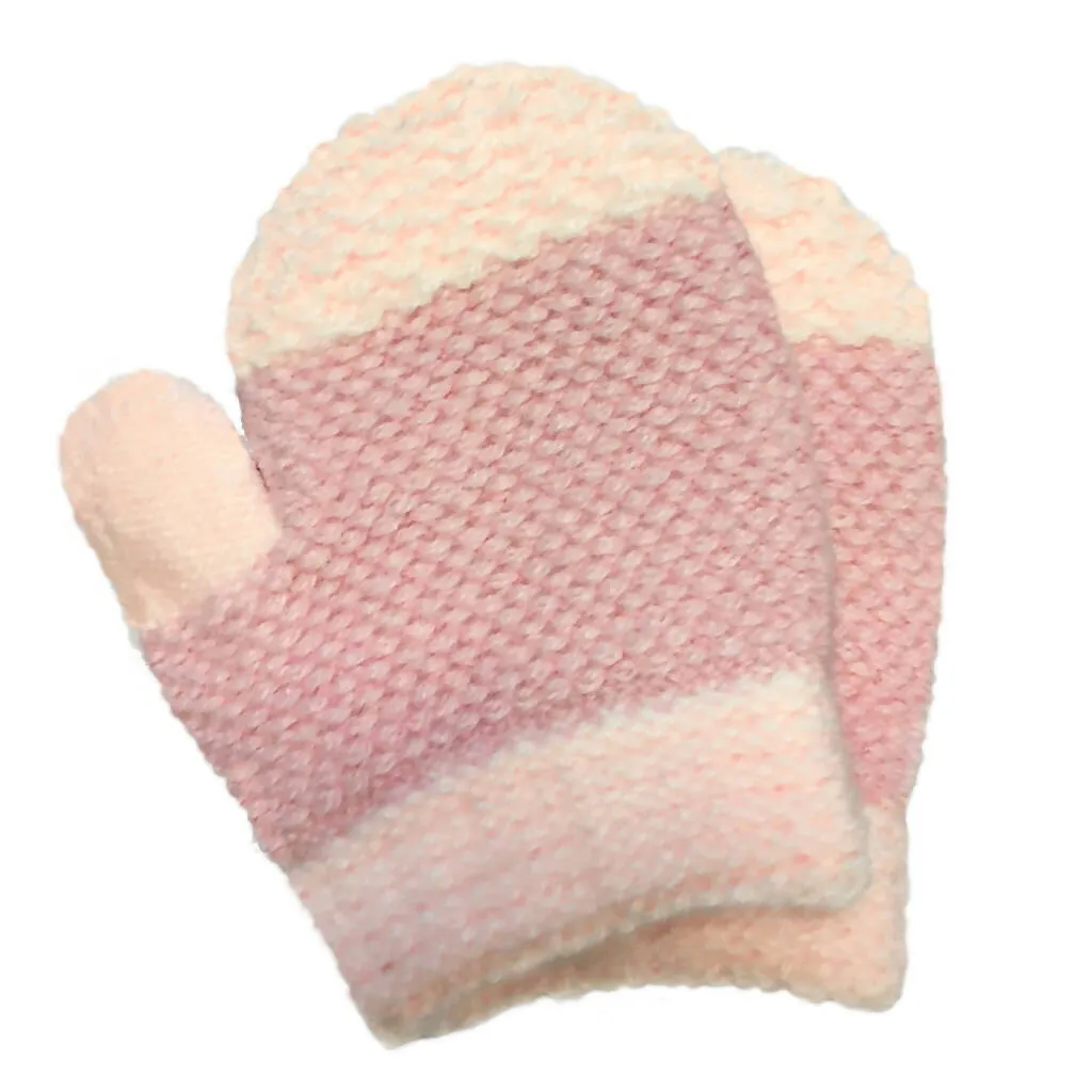 Soft Knit Mittens for Babies - Warm Mittens for Boys and Girls