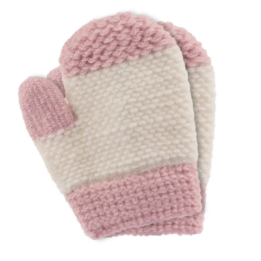 Soft Knit Mittens for Babies - Warm Mittens for Boys and Girls