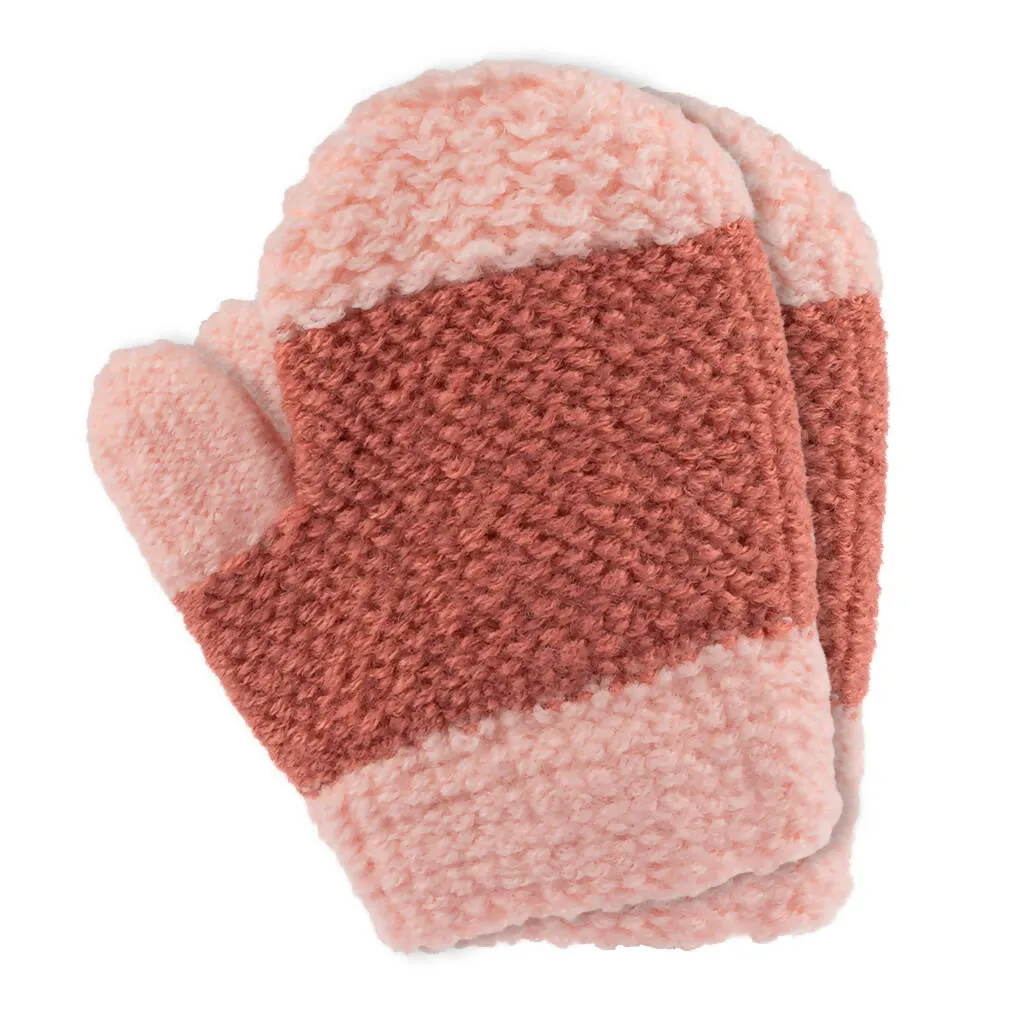 Soft Knit Mittens for Babies - Warm Mittens for Boys and Girls