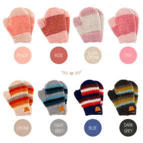 Soft Knit Mittens for Babies - Warm Mittens for Boys and Girls