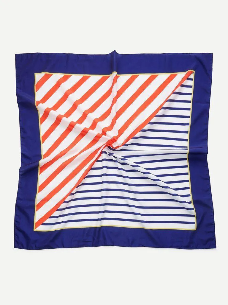 Spliced Stripe Bandana