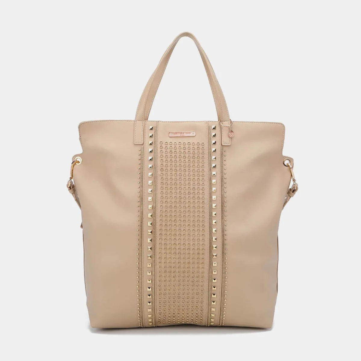 Studded Large Tote Bag