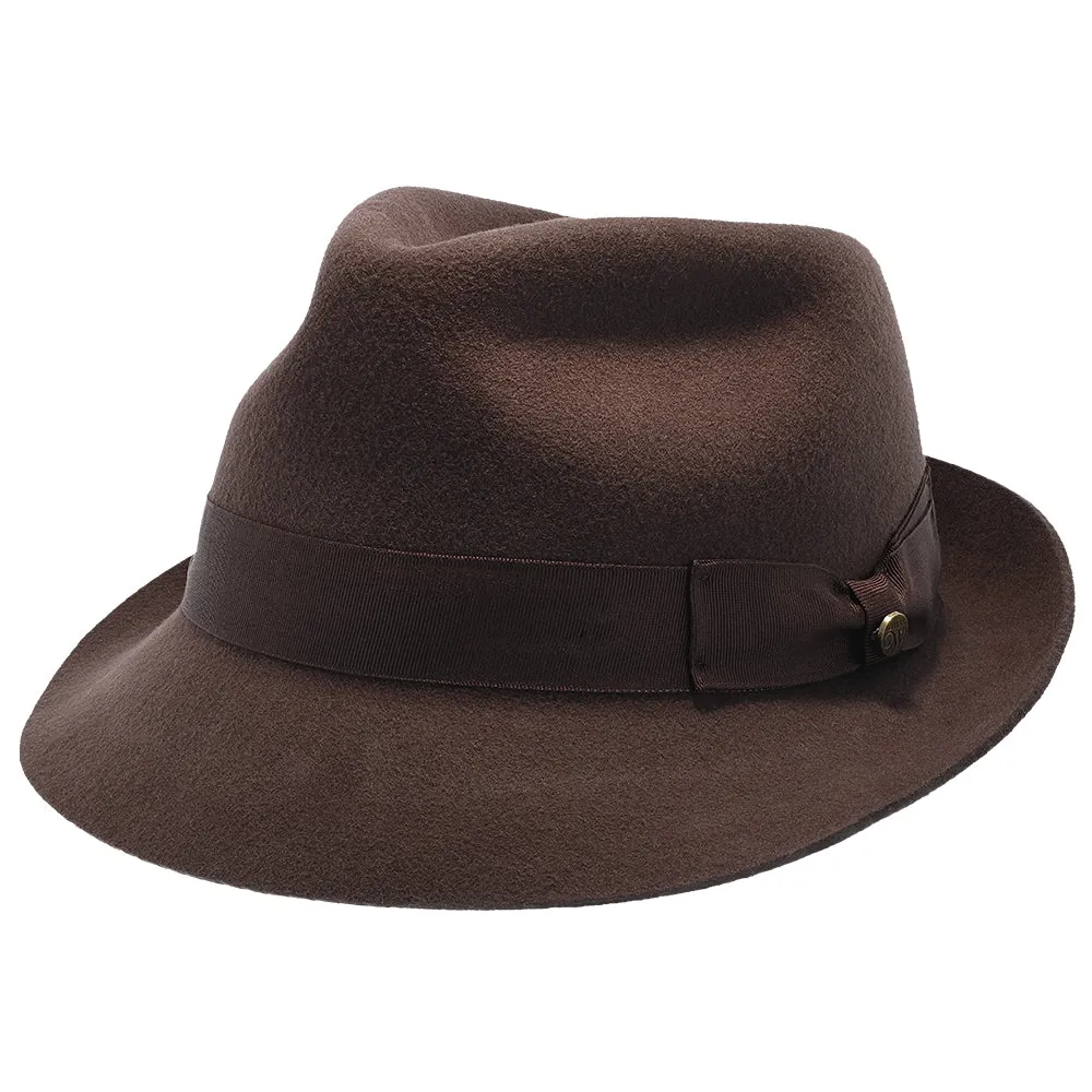 Triumph - Walrus Hats Grey Wool Felt Trilby Hat - H7004