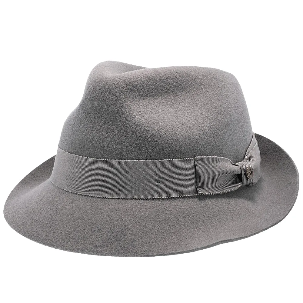 Triumph - Walrus Hats Grey Wool Felt Trilby Hat - H7004