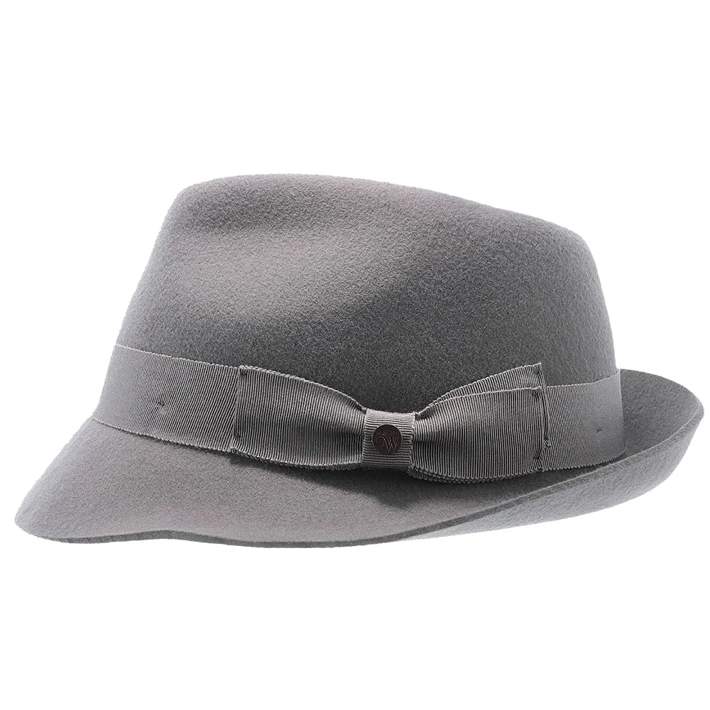 Triumph - Walrus Hats Grey Wool Felt Trilby Hat - H7004