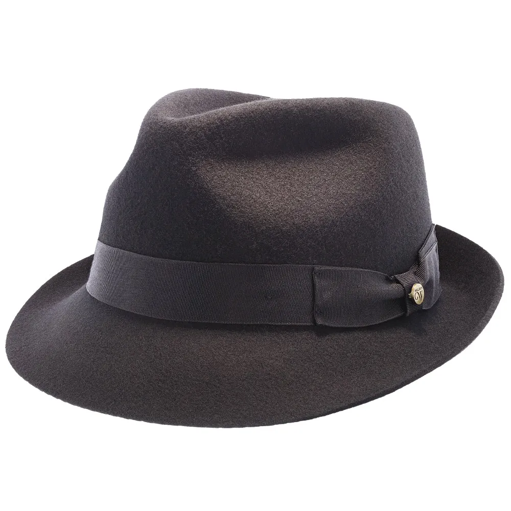 Triumph - Walrus Hats Grey Wool Felt Trilby Hat - H7004