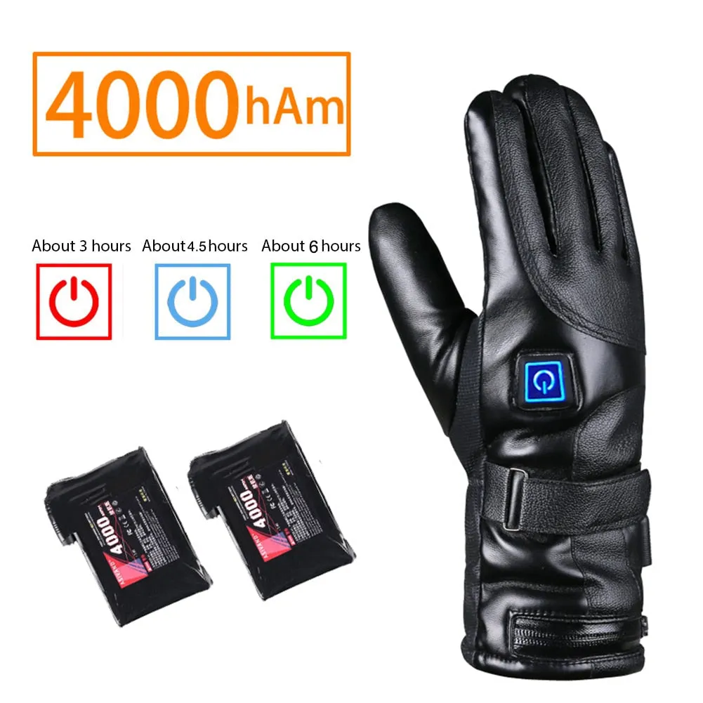 Windproof Unisex Heated Gloves