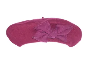 Wool Bow Beret / Click for Colors